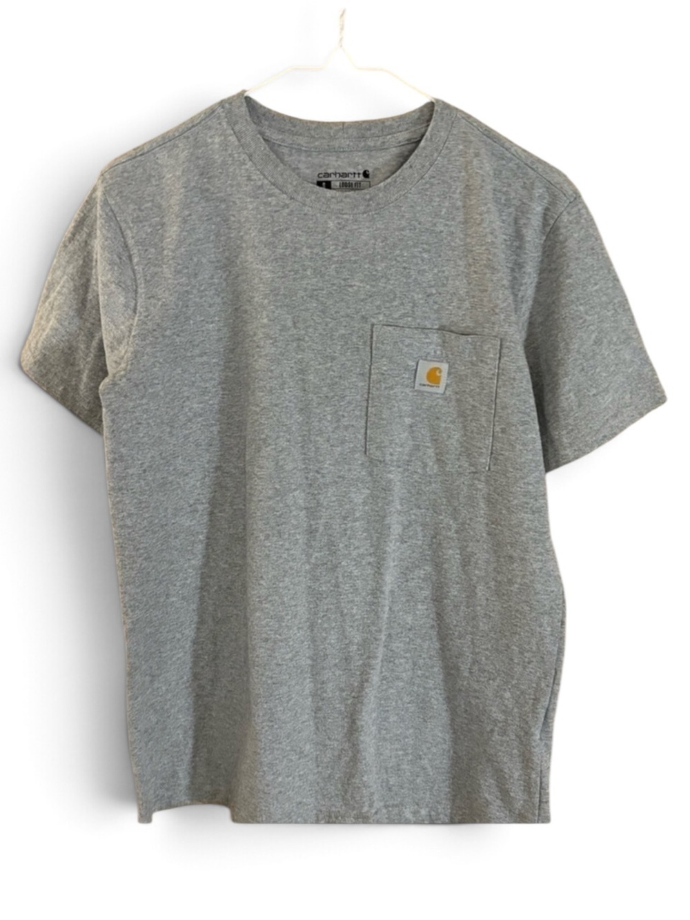 Carhartt Heather Gray Crew Pocket Tee Shirt